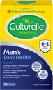 Culturelle Daily Health 8-i-1 Probiotikum och multivitamin för män - 30 greve - Naturligtvis källad probiotika för Digestive Health & Immune Support, med Magnesium, vitamin D3, vitamin C, vitamin B12