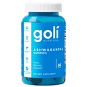 Goli Ashwagandha & Vitamin D Gummy - 60 greve - Mixed Berry, KSM-66, Vegan, Plant Based, Non-GMO, Gluten-Free & Gelatin Free Relax. Återställ. Unwind, pack 1
