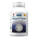 ANDREW LESSMAN Night Time 360 Capsules - 3mg Melatonin, Valerian, Ashwagandha, Passionflower, Hops, Chamomile. Ingen morgongrogginess. Naturligt stöd, Gentle Restful Sleep. Lätt att svälja kapslar