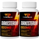 Turkesteron Supplement 1300mg Ultra High Strength (Ajuga Turkestanica Extract Std. till 20% Turkesterone), för atletisk prestanda och muskelmassa, 240 kapslar