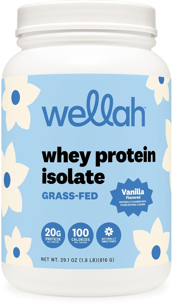 Wellah Protein Your Whey (30 portioner, Vanilla) - Whey Protein Isolate Protein