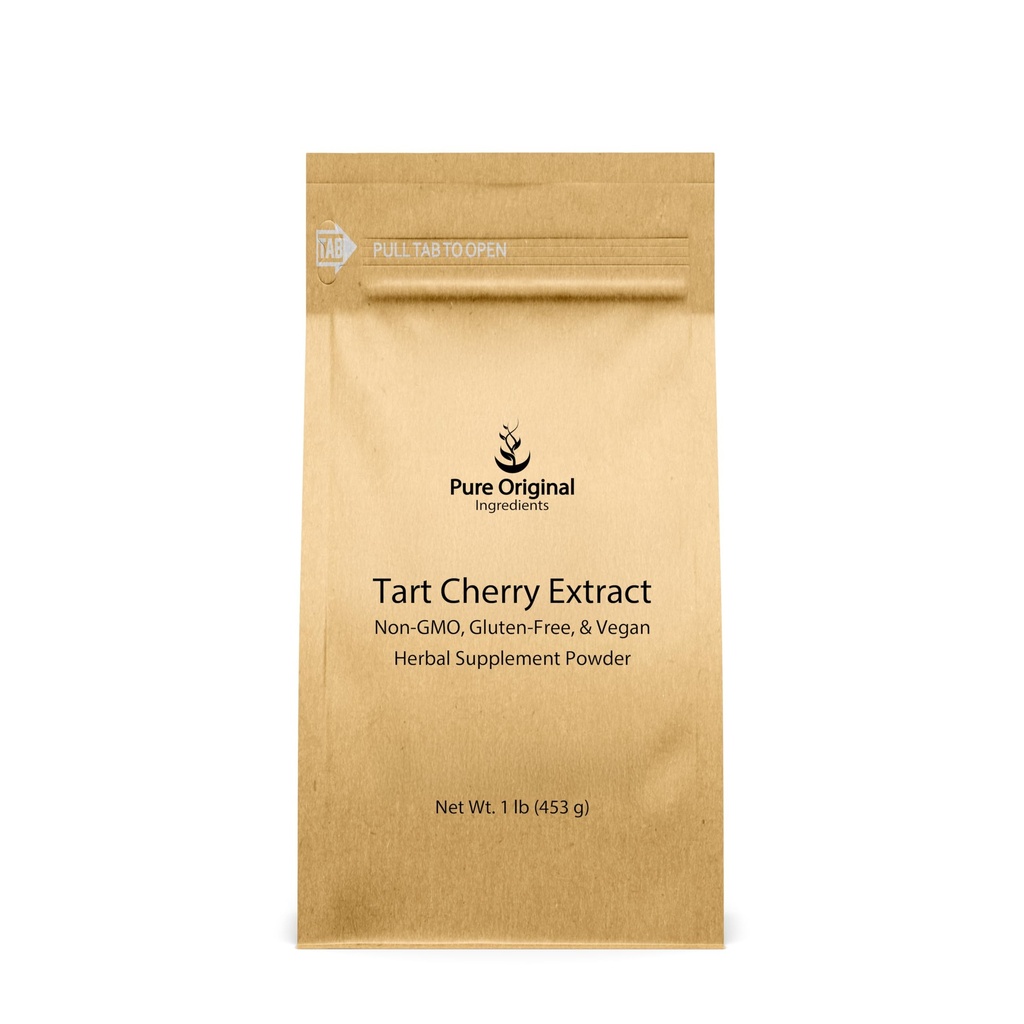 PURE ORIGINAL INGREDIENTS Tart Cherry Extract (1 lb) Non-GMO, Herbal Supplement