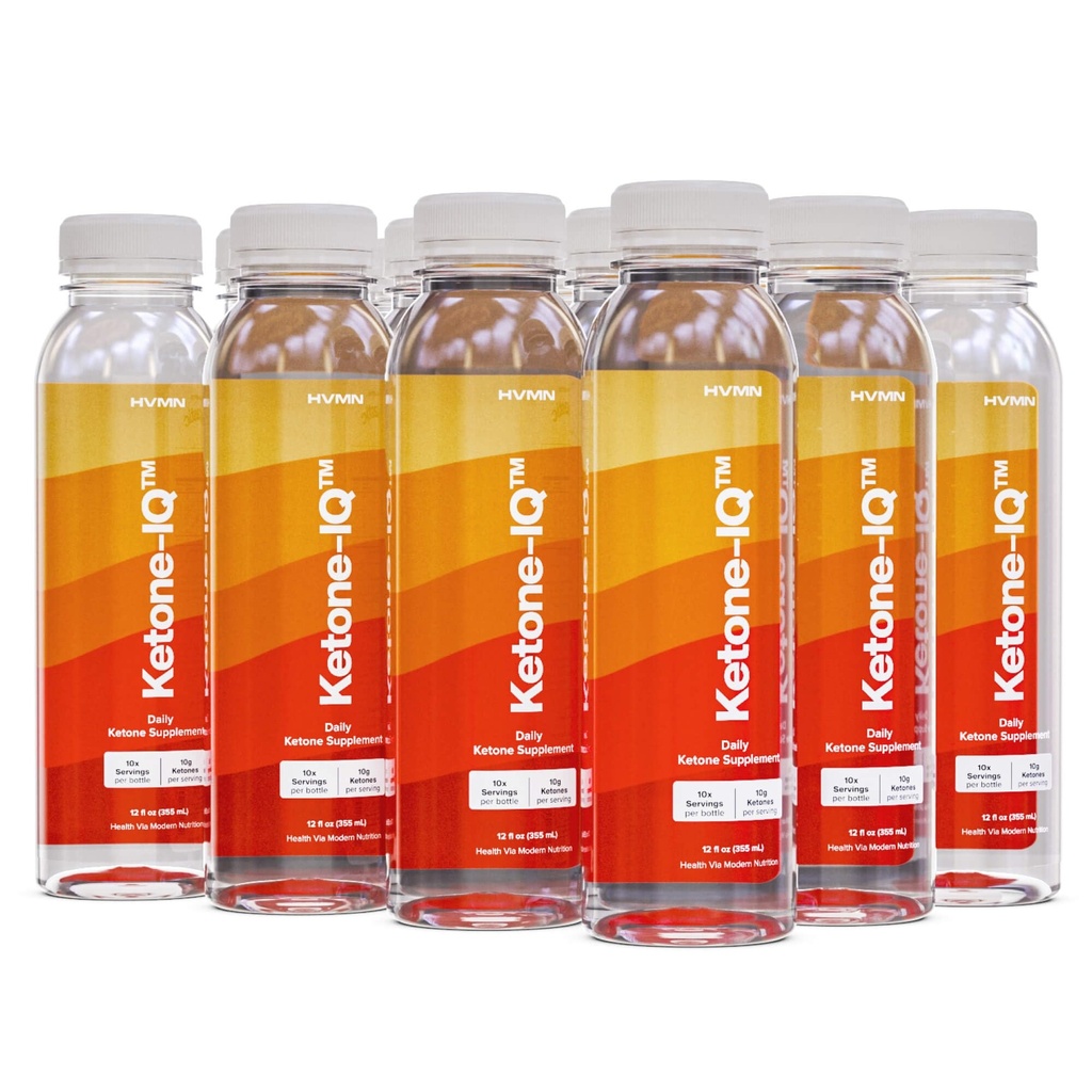 Få din bränsle från Ketones | Sugar Free, koffeinfri | Ren energi, fokus och flöde |Drinkable Ketones för att snabbt höja ketonnivåer | Keto Diet krävs inte (12 ct 12 oz.)
