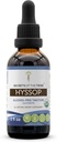 Hyssop USDA Organic | Alkoholfri extrakt, hög potens Herbal Drops | Tillverkad av 100% Certified Organic Hyssop (Hyssopus officinalis) Torkade Herb (2 oz)