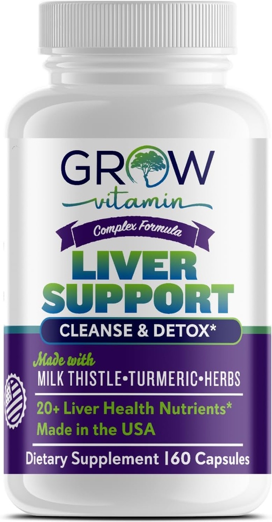 odla vitamin Liver Cleanse Detox Capsules w/Unique Blend of Milk Thistle, Artichoke & Dandelion Extract - Lever Supplement Inkluderar gurkmeja, Beetroot & Choline - 60 kapslar