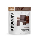 Skratch Labs Post Workout Recovery Drink Mix med choklad, (21.2 oz, 12 portioner) med komplett mjölkprotein av Casein, Whey, Probiotika, Gluten Free, Kosher, Vegetarian