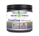 Fantastiska formler Micronized Kreatin Monohydrat Pulver Supplement | 5000 mg Per Servering | Ideal Pre & Post Workout Supplement | Made in USA (1 LB, Unflavored)
