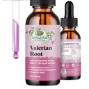 Valerian Root Drops för sömn - Organic Valerian Root Tincture Extract 3000mg - för avkoppling och lugn - 1 FL OZ, 30 portioner