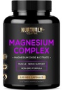 Magnesium Citrate & Oxide 500mg Complex Supplement - Hög Absorption Maximal Styrka - Hjälper till att stödja bendensitet och styrka, muskler, energi och sömn - 120 Vegan kapslar