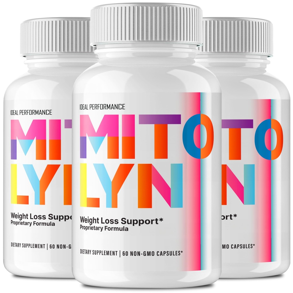 Mitolyn Weight Loss Pills, Mitolyn Reviews Advanced Formula - Mitolyn Capsules Dietary Supplement för maximal styrka, alla naturliga Keto Pills, Mitolyn Capsules, Mito lyn Pills Reviews (3 Pack)