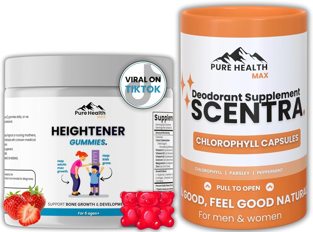 Höjare Gummies + Scentra Deodorizing Capsules