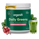 Organify Daily Greens - Everyday Nutrition and Support - Greens Powder för energi, matsmältning och immunitet, 30 portioner