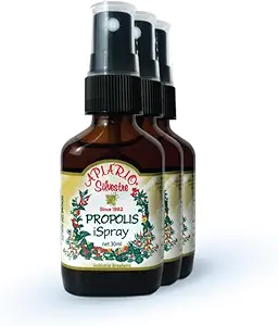 Generiska 3-Bottles of Apiario Silvestre Brazilian Green Bee Propolis Spray Glycolic Extract 30ml -Non Alcoholic, Water Free, Honey Free, Gluten Free