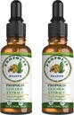 Green Propolis Extract Liquid - Brasiliansk Bee Propolis - Alkoholfri Immune Support Supplement - 60-dagars Supply - Natural Immunity Shots