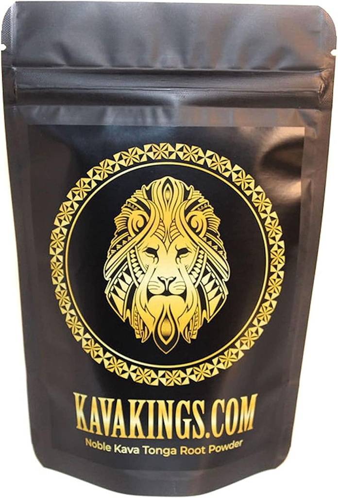 Kava Kings Kava Root Powder-Noble Kava Tonga 16 oz-Naturally från EUA, Tonga
