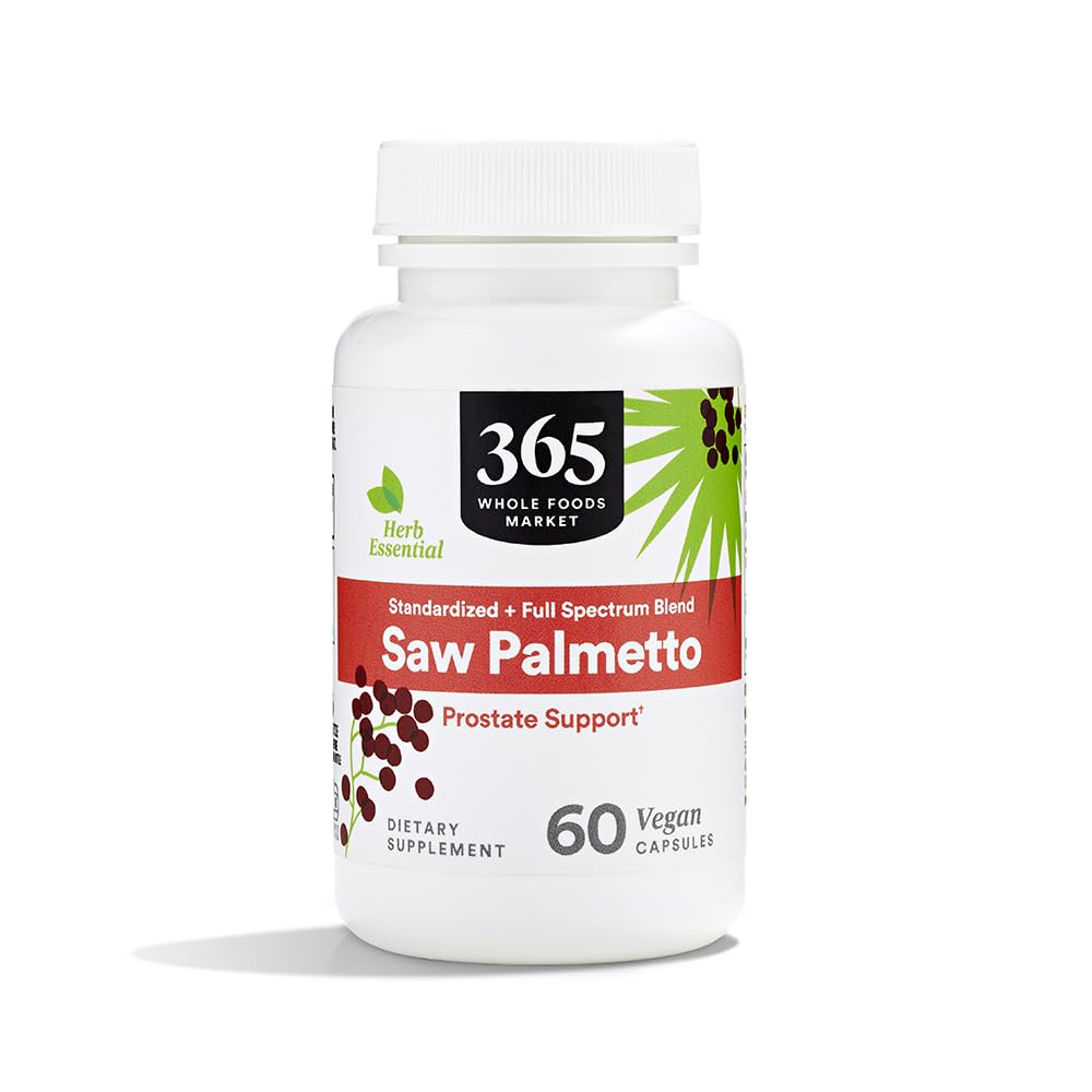 365 av Whole Foods Market, Saw Palmetto, 60 Count