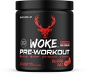 Bucked Up - Woke - HIGH STIM Pre Workout - Bästa smak - Fokus Nootropic, Pump, Styrka och tillväxt, 30 portioner (Blood Raz)