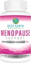 Bästa Earth Naturals Menopause Support för heta blinkar, humörsvängningar, nattsvett, hälsosamma hormonnivåer och mer. Tillverkad med Black Cohosh, Chasteberry & More