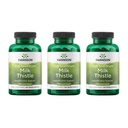 Swanson Milk Thistle - Herbal Liver Support Supplement - Natural Formel som hjälper till att upprätthålla övergripande hälsa och välbefinnande - (100 kapslar, 500 mg varje) 3 Pack