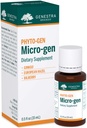 Genestra Brands Micro-gen | Gingko, European Hazel och Bilberry Herbal Supplement | 0,5 fl. oz.