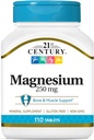 21st Century Magnesium 250 mg tabletter, 110 greve