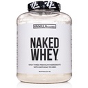 NAKED Vanilla Whey Protein Powder - All Natural Grass Fed Whey Protein Powder, Vanilla Flavor, Organic Coconut Sugar, 5Lb Bulk, GMO-Free, Soy Free, Gluten Free - 61 portioner