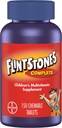 Flintstones Chewable Kids Vitamins, komplett multivitamin för barn och småbarn med järn, kalcium, vitamin C, vitamin D & mer, 150ct
