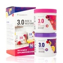 Youngevity Bortom Tangy Tangerine 3.0 Rise & Restore | Dual-System Supplement för dag och natt | Naturlig energi, kognitiv immun & Digestive Support | Acai Pomegranate & Raspberry Lemon