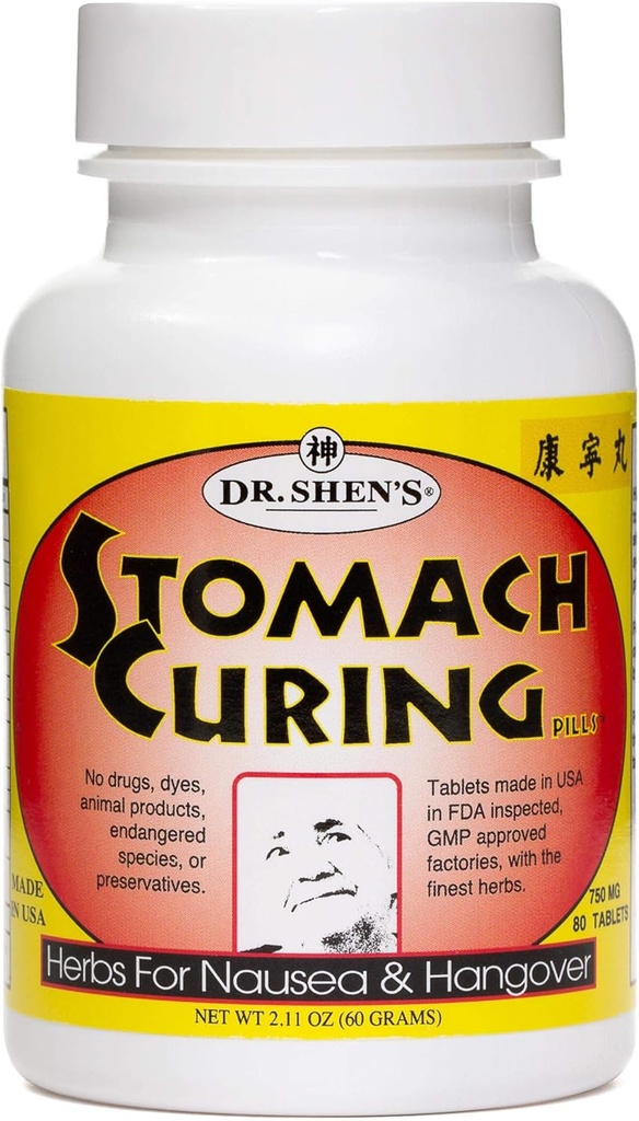 DR. SHEN's Stomach Curing Pills - 750mg/80 TAB