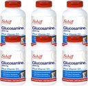 Schiff Glucosamine 2000mg med vitamin D3 och Hyaluronsyra, 150 tabletter - Gemensamt tillskott (Pack of 6)