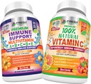FRESH HEALTHCARE Immune Multivitamin och naturlig vitamin C - Bundle