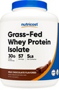 Nutricost Grass-Fed Whey Protein Isolate (Chocolate) 5LBS - Icke-GMO, Gluten Gratis, Naturliga smaker