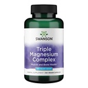 Swanson Triple Magnesium Komplex - 100 kapslar, 400 mg Varje