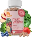 Zahler Multivitamin Beauty, Daily Multivitamin +Skin Hair och Nails Support, för kvinnor och män med järn, certifierad kosher, 60 kapslar