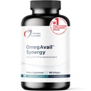 Designs for Health OmegAvail Synergy - Omega Complex för vuxna - Omega 3-6-7-9 Fatty Acids från Borage och Macadamia Oil + Triglyceride (TG) Fiskolja med DHA & EPA (180 Softgels)