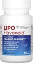 Lipo Flavonoid Advanced Hearing Support Daily Supplement - Hjälper till att minska risken för hörselnedsättning och främjar optimal hörsel - 40 Caplets
