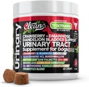 Cranberry för hundar Urinary Tract Support | D-Mannose UTI Bladder Stones Dandelion Glucosamine HCL Marshmallow Nettle Leaf Saw Palmetto Uva Ursi Buchu Horsetail Methionine Parsley Supplement
