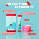 Everest Essential, Kid's Clear Whey Protein Powder (Watermelon, 10 Packets) Protein Drink Mix för barn, Electrolytes för barn, 8g Protein Per Servering, Non GMO, Zero Added Sugar