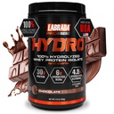 LABRADA Hydro 100% Pure Hydrolyzed Whey Protein Isolate Powder, Lactose Free, Fastest Digesting, Instant Mixing, Utsökt smak 20 portioner (Chocolate)