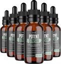PotentStream Drops - Original Formel, Natural Liquid Supplement med växtextrakt | 100% naturlig, tillverkad i USA, 6 månaders leverans