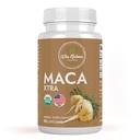 Maca Xtra Capsules 1000mg | Organic Herbal Supplement | Naturkälla av Aminosyror Järn & Magnesium | 60 kapslar