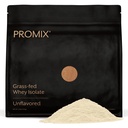 ProMix Nutrition Whey Protein Isolate Powder, 30g Grass Fed Whey Isolate, 6,6 g BCAA, Gluten Free, Keto Friendly, Unflavored - 2.5 Pound (Pack of 1)