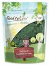 Mat till levande Chlorella Powder, 1 pund - Kosher, Raw Green Algae, Vegan Superfood, Bulk, Pure Vegan Green Protein, Rik i vitaminer och mineraler, Perfekt för drycker, Teas och Smoothies