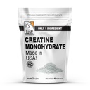 Det är bara! - Kreatinmonohydratpulver, ren kreatinpulver, tillverkad i USA, 3rd Party Lab Tested, 5g Per Servering, Scoop Inkluderad, inga fillers, ingen tillsatt smak (Unflavored, 200g / 40 portioner)