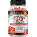 Apple Cider Vinegar Gummies för viktminskning - ACV Gummies med Modern för kvinnor och män - Energiökning Bloat Digestive & Immune Support - Vitamin B12 B6 B 9 Folic Acid - Vegan Detox Cleanse -90Ct