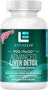 Liver Cleanse Detox & Repair PQQ + Inositol Formula, Uppdaterad V2.0 (Non Milk Thistle Supplement och Artichoke Extract), för Liver Health and Liver Detox, Renew Liver Support