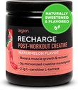 LEGION Athletics Recharge Post Workout Supplement - All Natural Muscle Builder & Recovery Drink med kreatinmonohydrat. Naturligt sötad och smaksatt, säker och hälsosam (Watermelon, 60 portioner)
