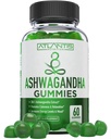 Atlantis Nutrition Ashwagandha Gummies - 1500 MG Per Servering - Främjar lugn, förbättrar humör, ökar energinivåer och stärker immunsystemet - formulerat med vitamin D & Zink - Vegan | 60 greve