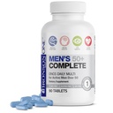 Bronson ONE Daily Mens 50+ Komplett Multivitamin Multimineral, 90 tabletter