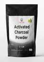 Aktiverad kolpulver 1 LB | Grounded Activated Charcoal Powder för Facial Scrub, Skin & Soap Making | Coconut Shells Based | Av Yogi's Gift®